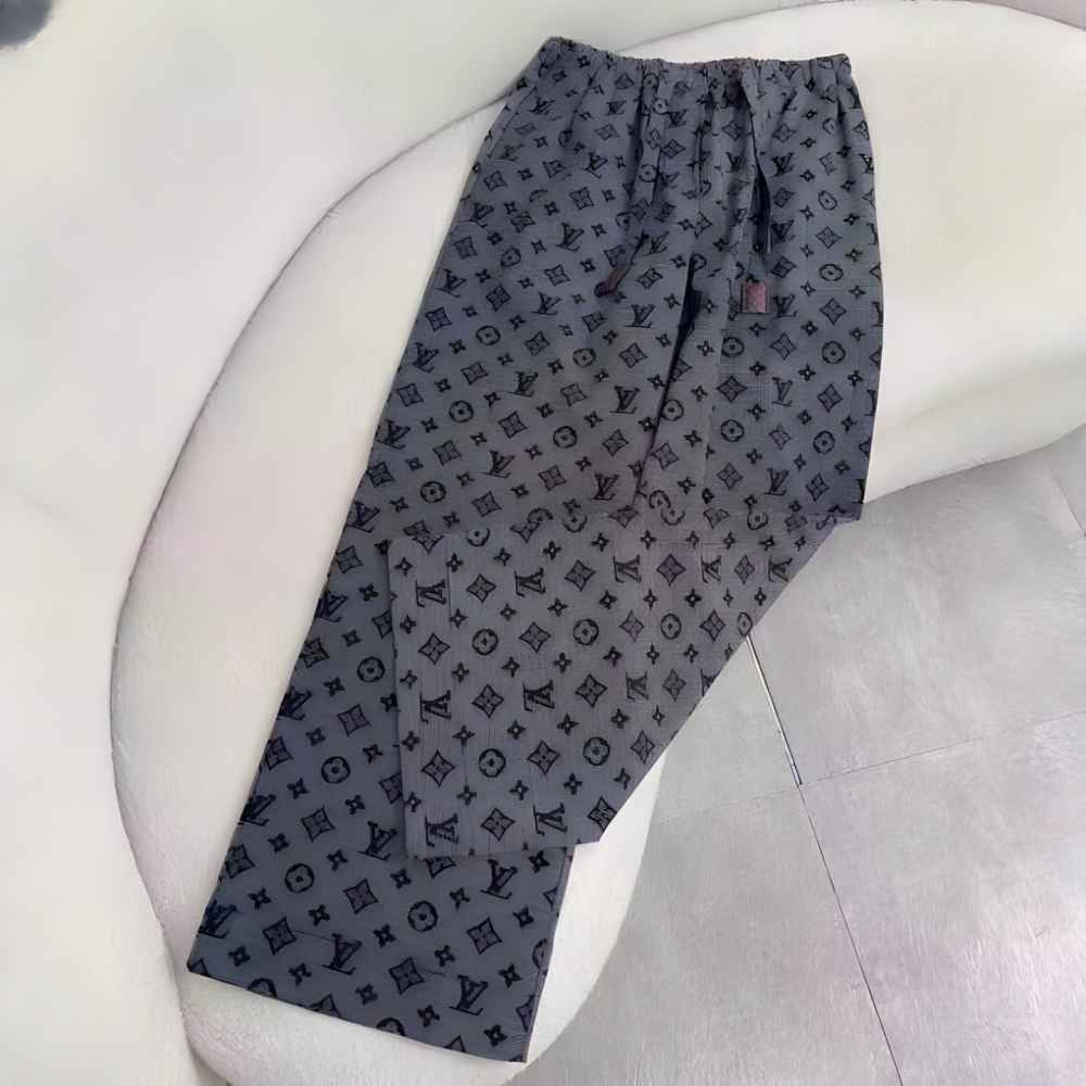 Louis Vuitton Grey Premium Quality Co-Ord Set-thumb-8