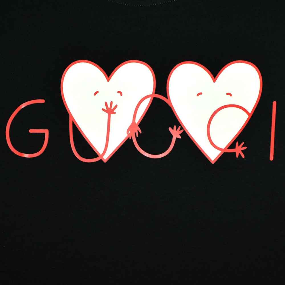 Gucci Black Premium Quality Women T-shirt-thumb-3