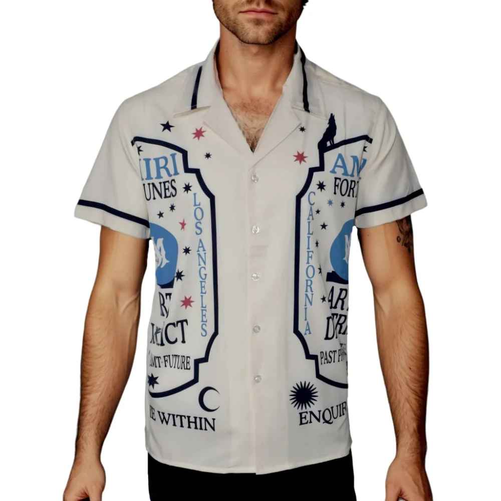 Amiri Fortune Bowling Shirt-thumb-2