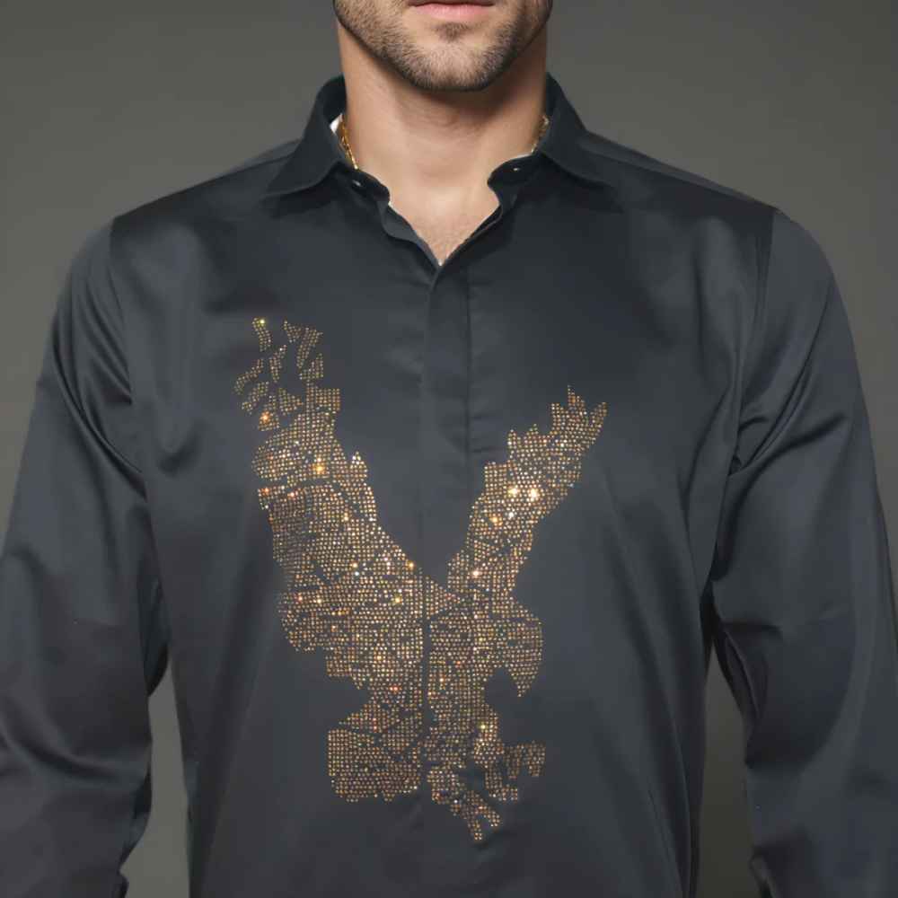 Armani Exchange Black Premium Quality Shirt-4