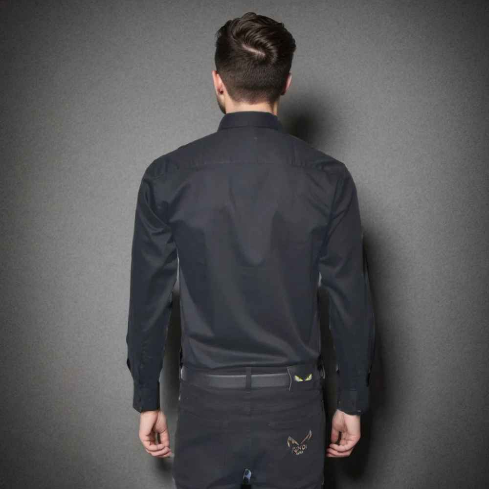 Armani Exchange Black Premium Quality Shirt-1