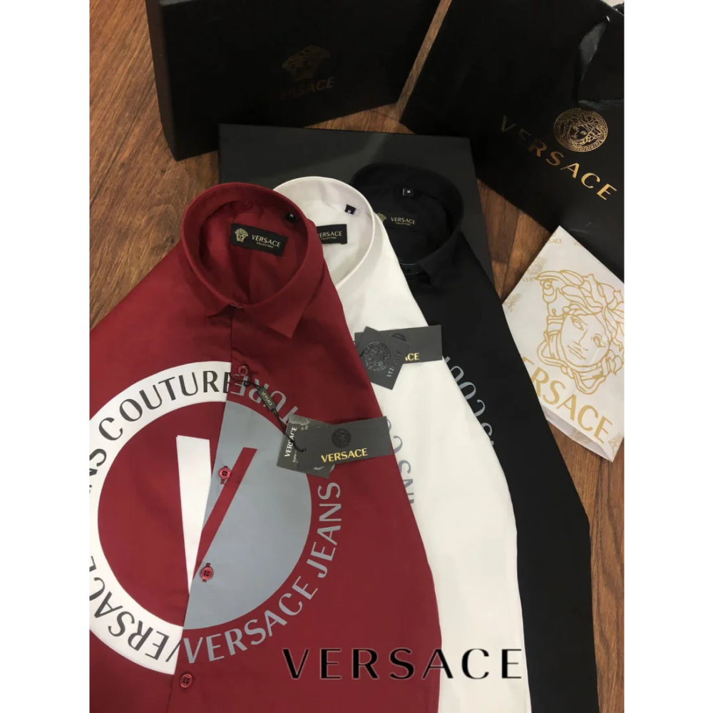 Versace Black Premium Quality Shirt-3