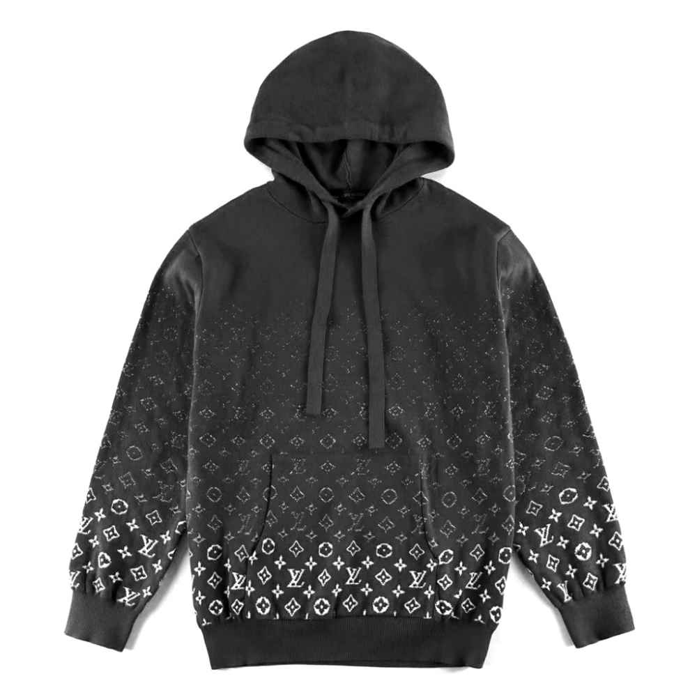 Louis Vuitton Blue Premium Quality Hoodie-thumb-0