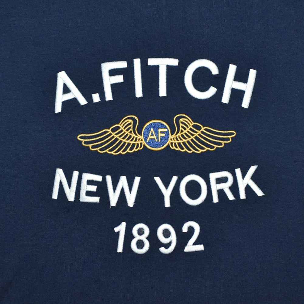 Abercrombie Blue Premium Quality Women T-shirt-thumb-3