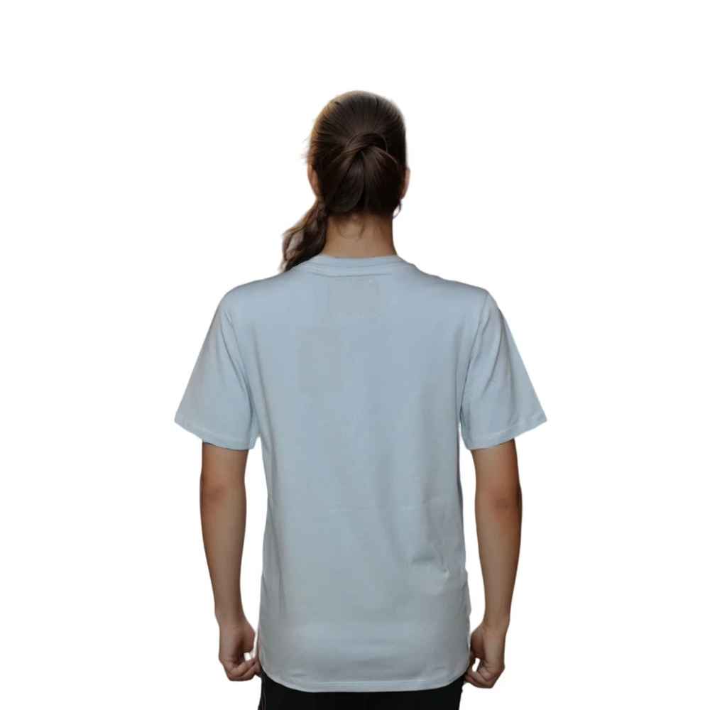 Abercrombie Light Blue Premium Quality Women T-shirt-thumb-1