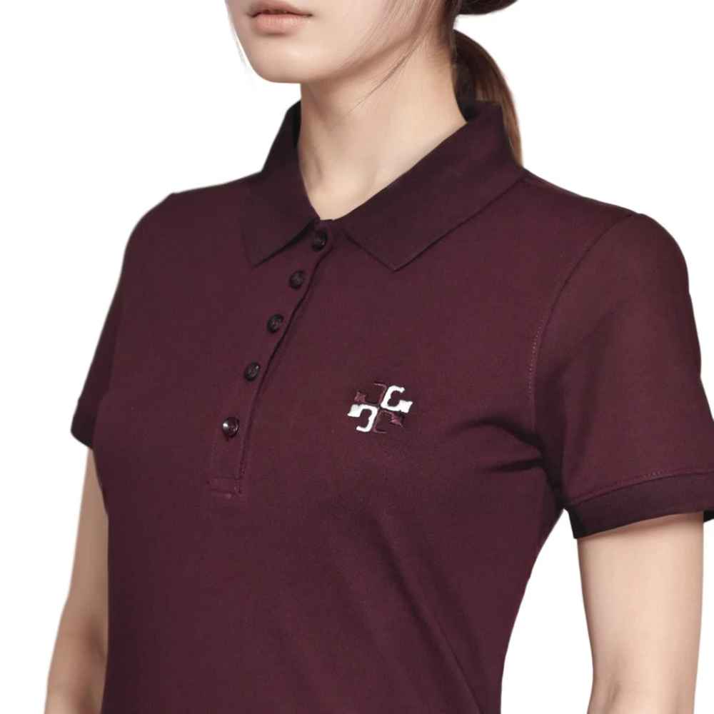 Tory Burch Wine Premium Quality Dress-thumb-3