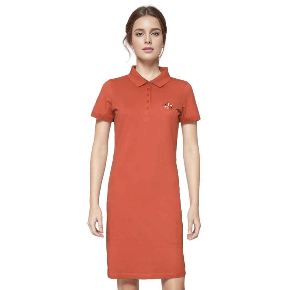 Tory Burch Orange Premium Quality Dress-thumb-1
