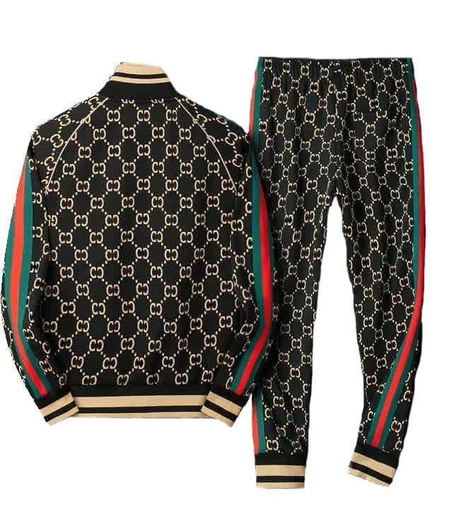 Gucci GG Black Premium Quality Tracksuit-thumb-3