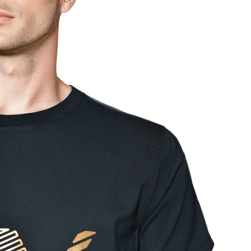 Armani Exchange Premium Black Polo T-shirt-4