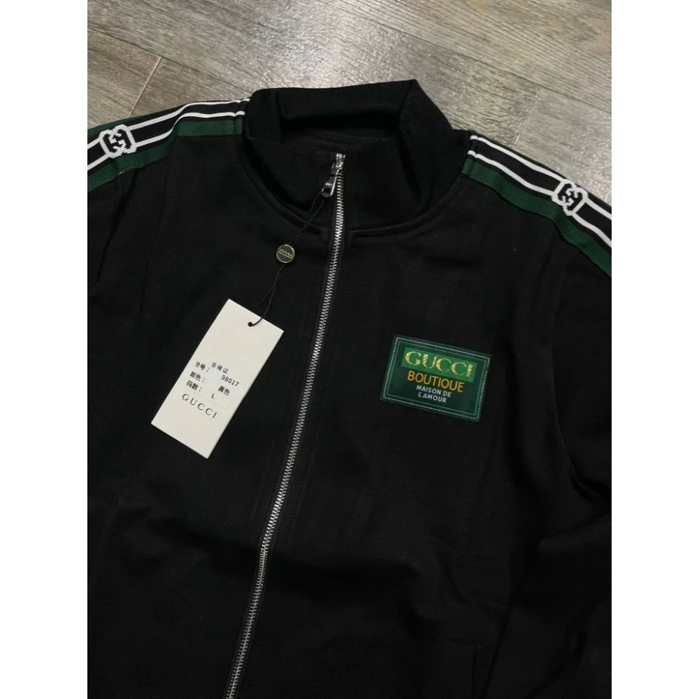 Gucci Black Premium Quality Track Set-thumb-2