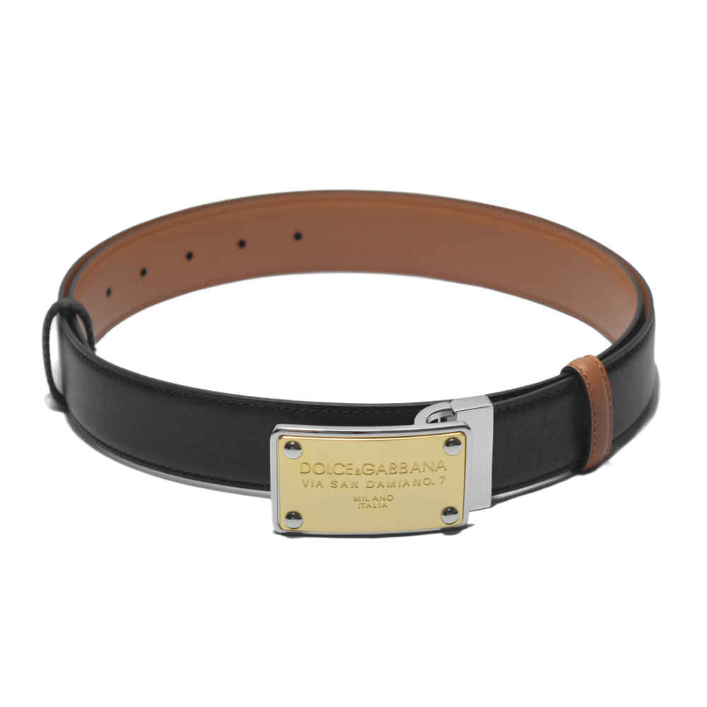 Dolce & Gabbana Golden Premium Quality Belt-thumb-0