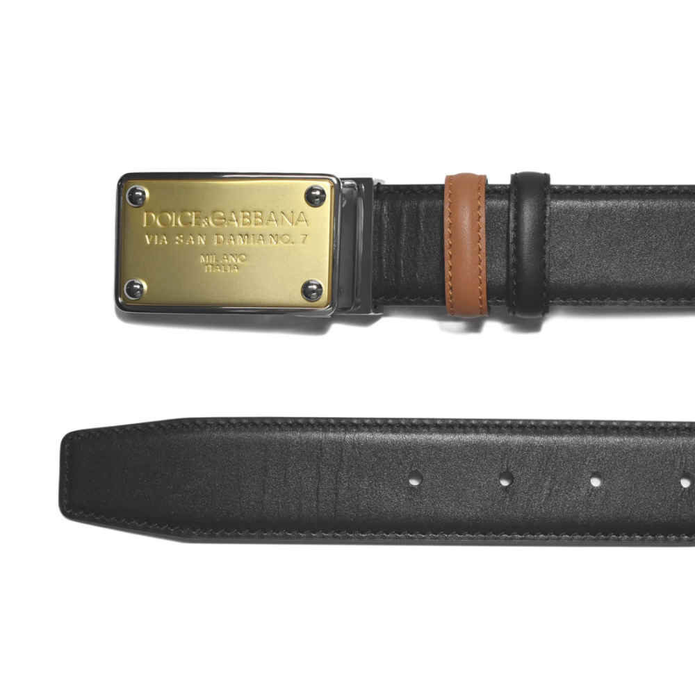 Dolce & Gabbana Golden Premium Quality Belt-thumb-3