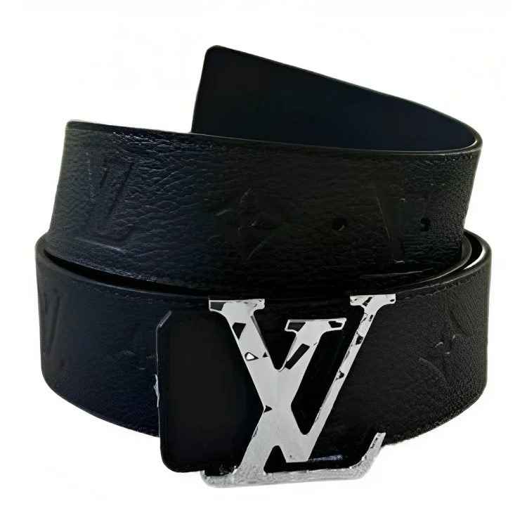 Louis Vuitton Black Premium Quality Belt-thumb-0
