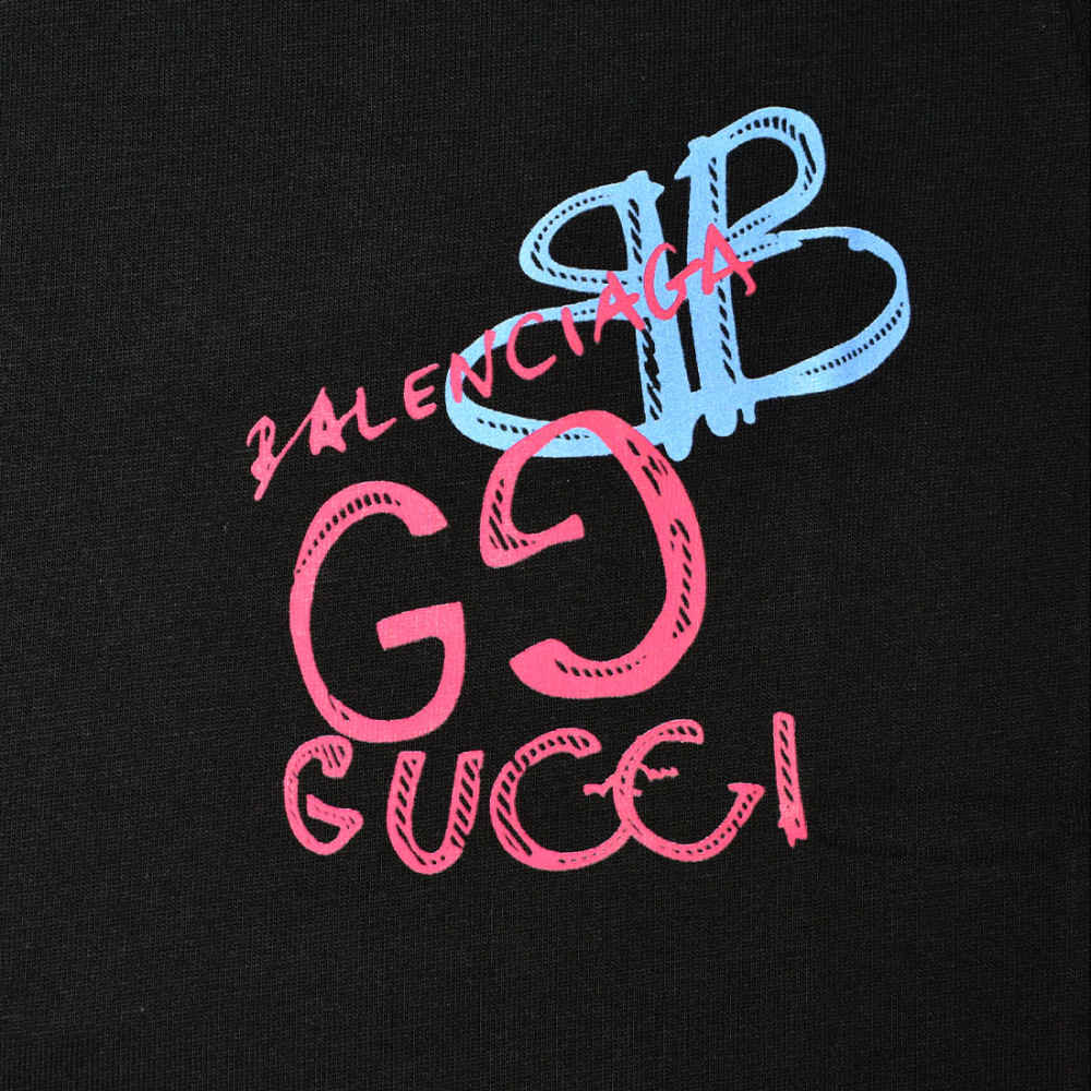 Gucci Black Premium Quality Kid's T-shirt-3