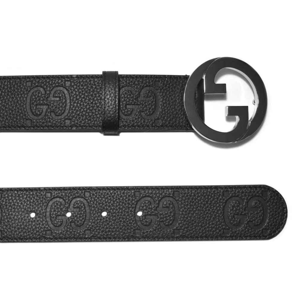 Gucci Silver Premium Quality Belt-3
