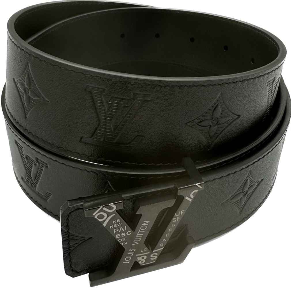 Louis Vuitton Black Premium Quality Belt-thumb-0