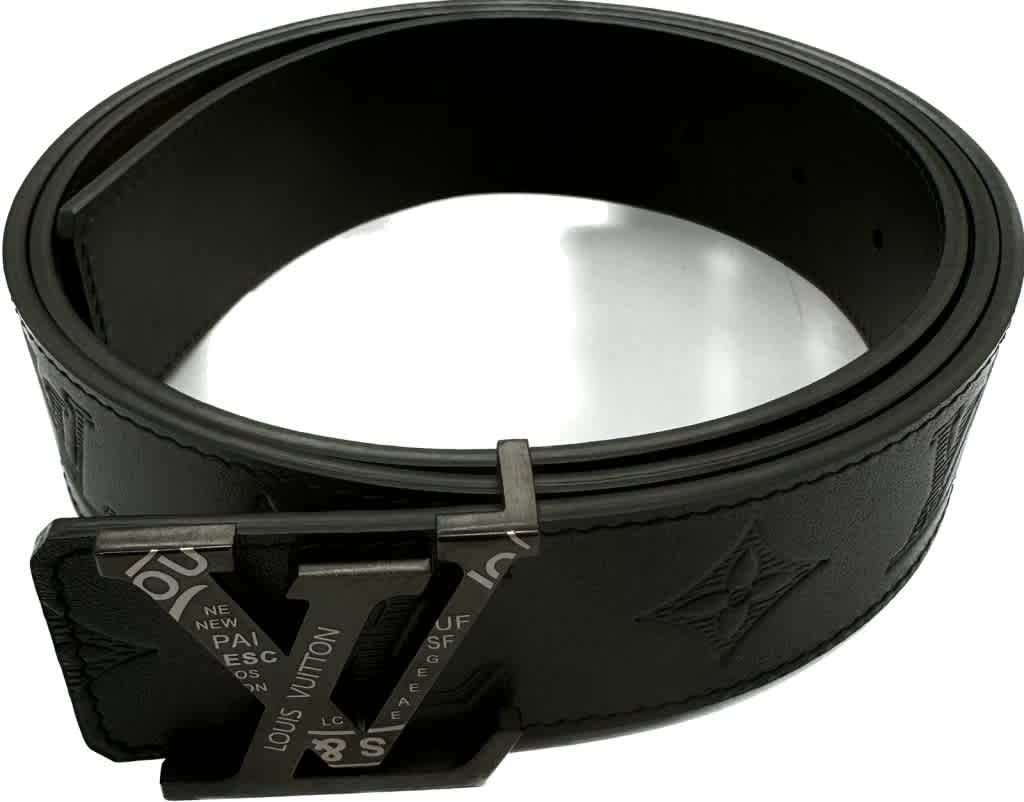 Louis Vuitton Black Premium Quality Belt-thumb-2
