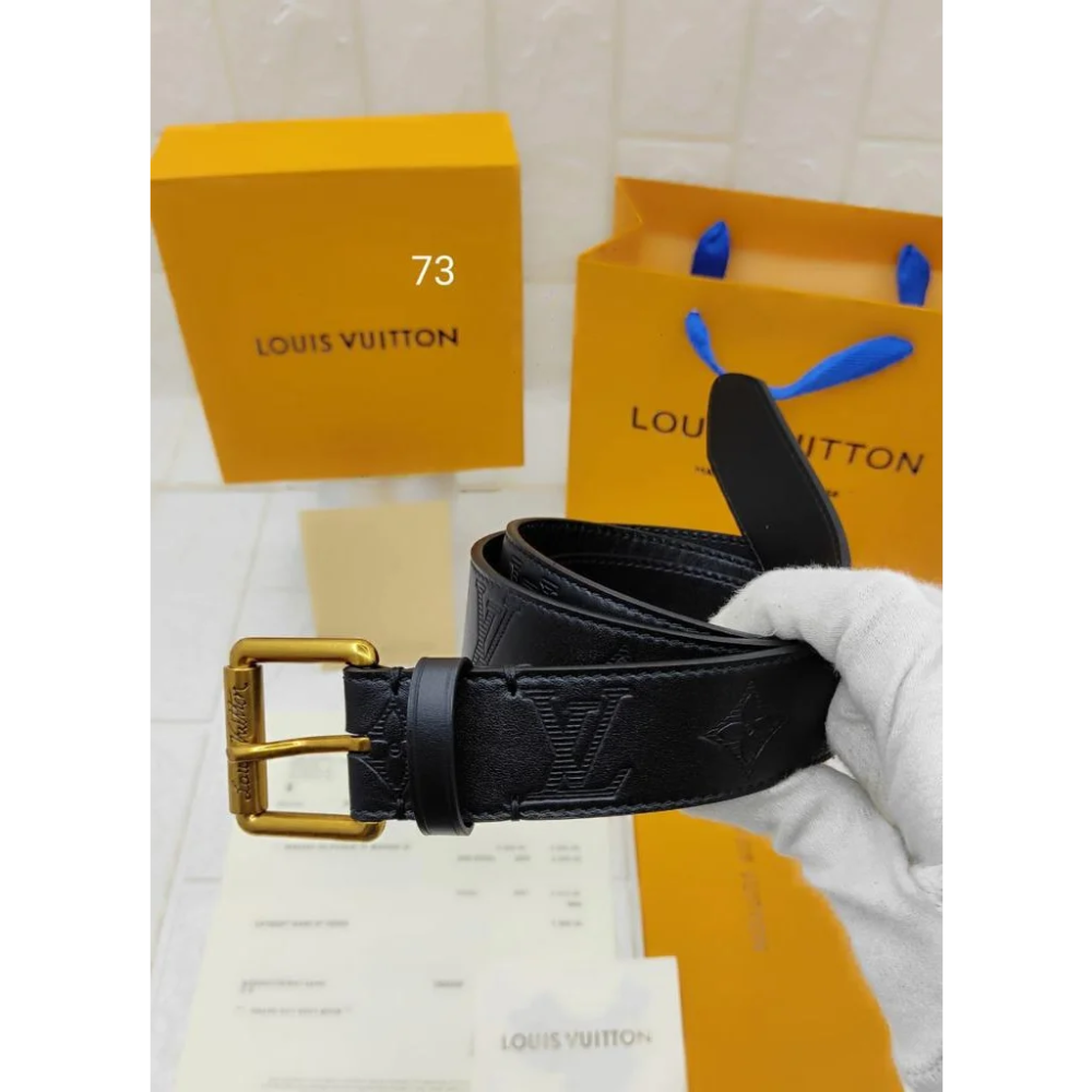 Louis Vuitton Black Premium Quality Belt-3