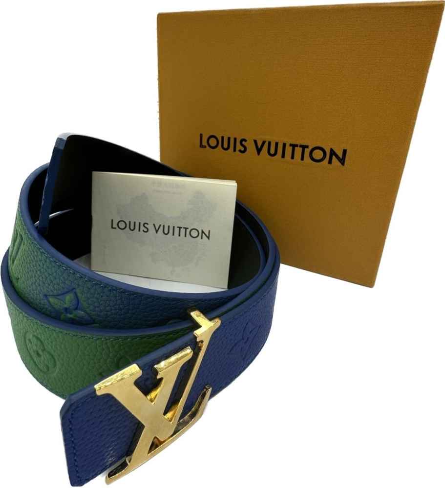 Louis Vuitton Blue Premium Quality Belt-1