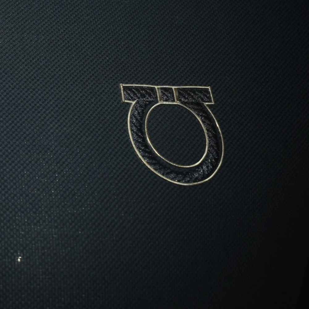 Salvatore Ferragamo Dark Blue Premium Quality Polo T-shirt-thumb-2