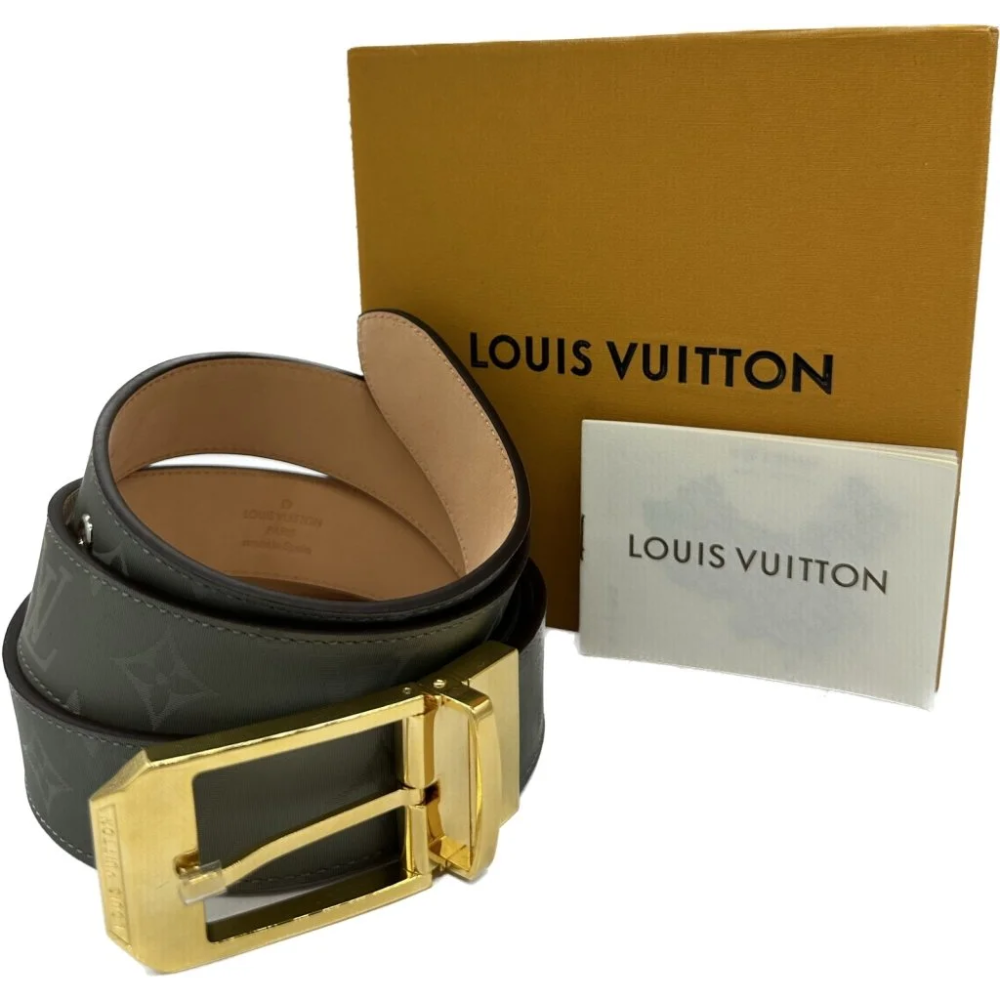 Louis Vuitton Brown Premium Quality Belt-thumb-2