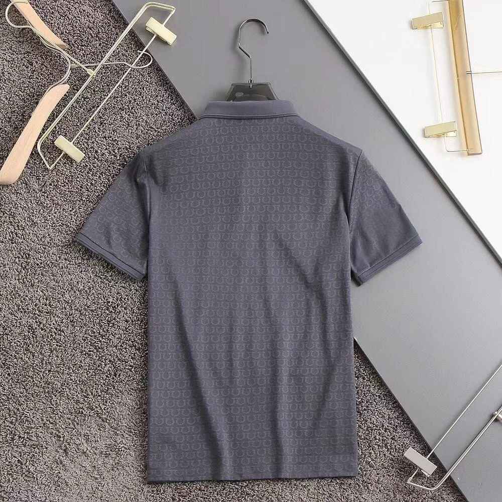 Salvatore Ferragamo Grey Premium Quality T-shirt-1