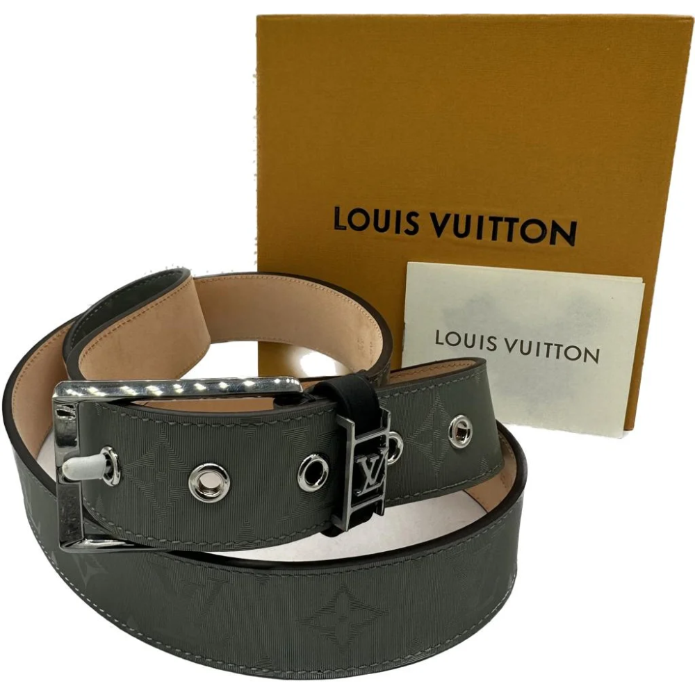 Louis Vuitton Green Premium Quality Belt-1