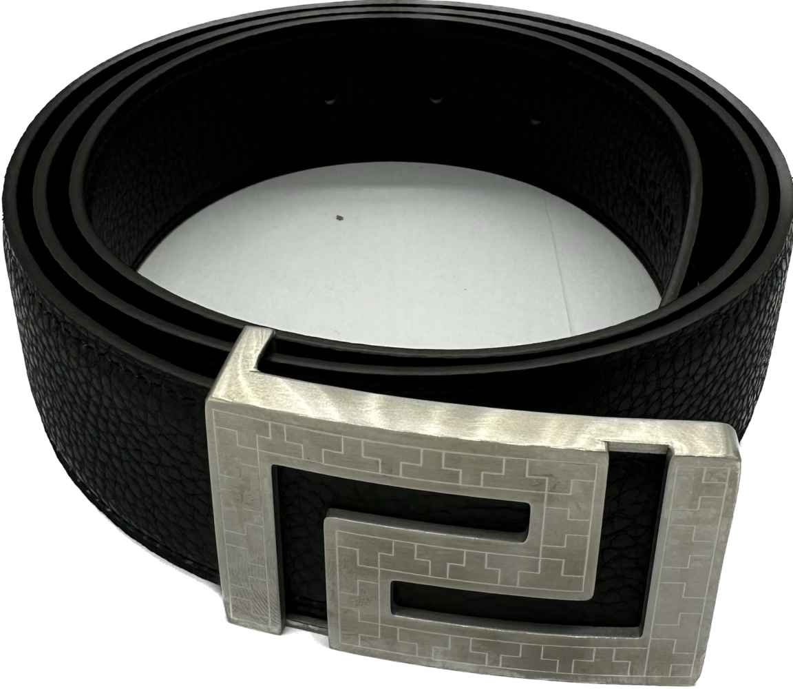 Versace Black Premium Quality Belt-2