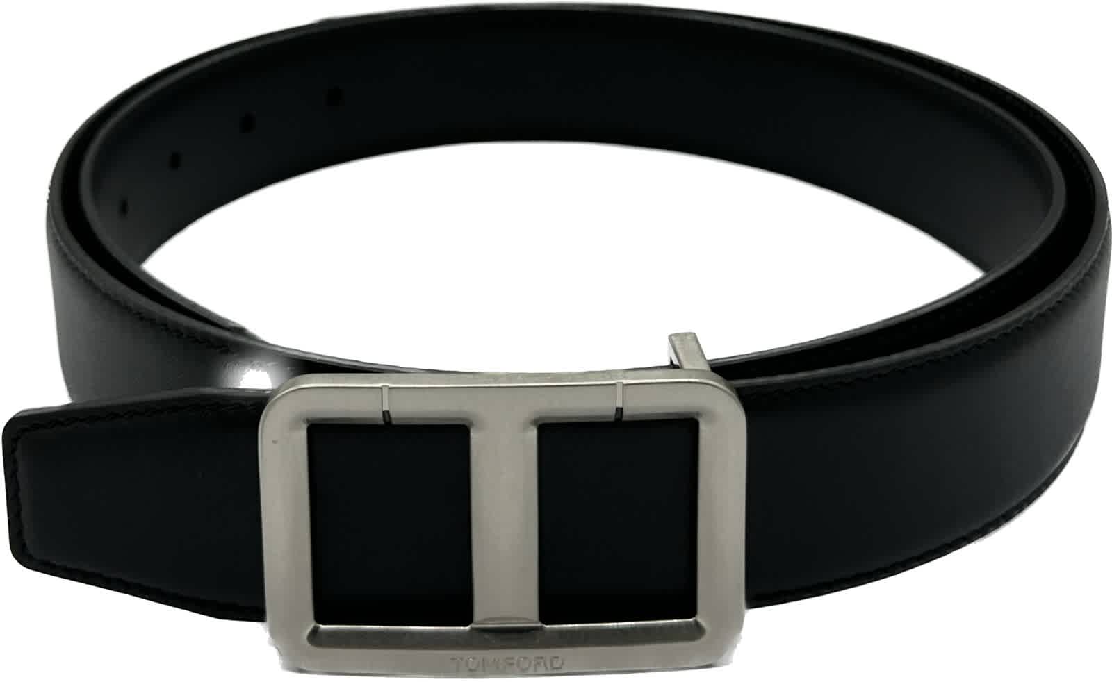 Tom Ford Black Premium Quality Belt-thumb-0