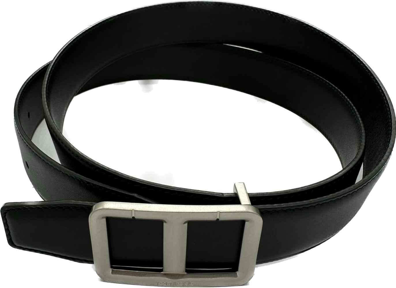 Tom Ford Black Premium Quality Belt-thumb-2