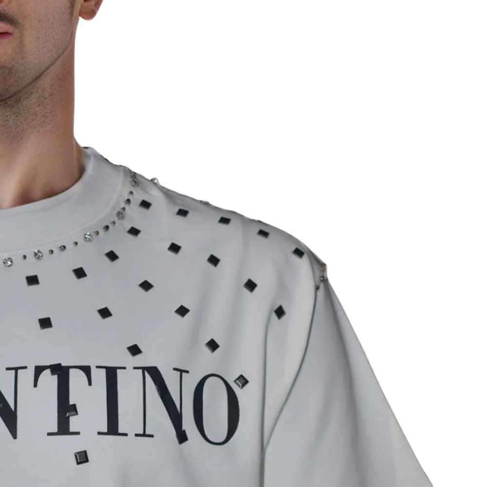 Valentino White Premium Quality T-shirt-thumb-4