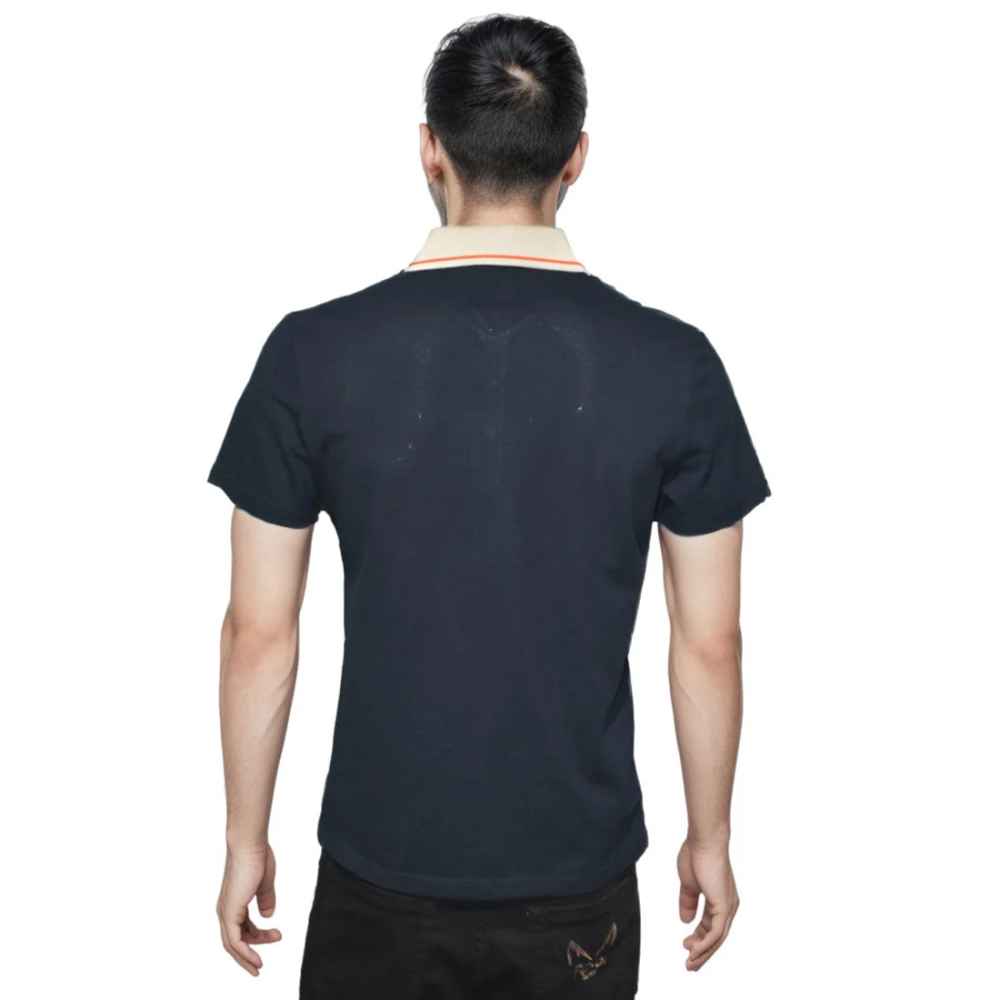Gucci Dark Navy Blue Premium Quality T-shirt-1