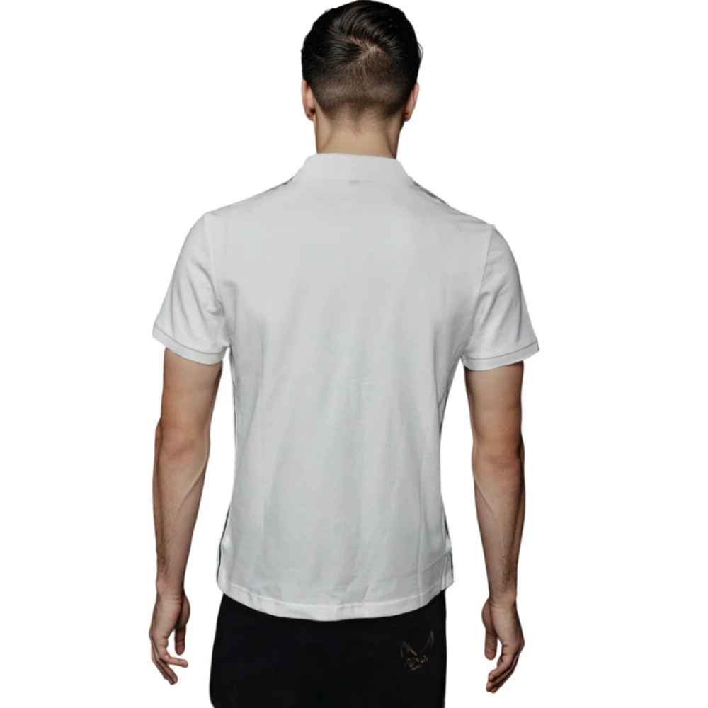 Zegna White Premium Quality Short Sleeve T-shirt-1