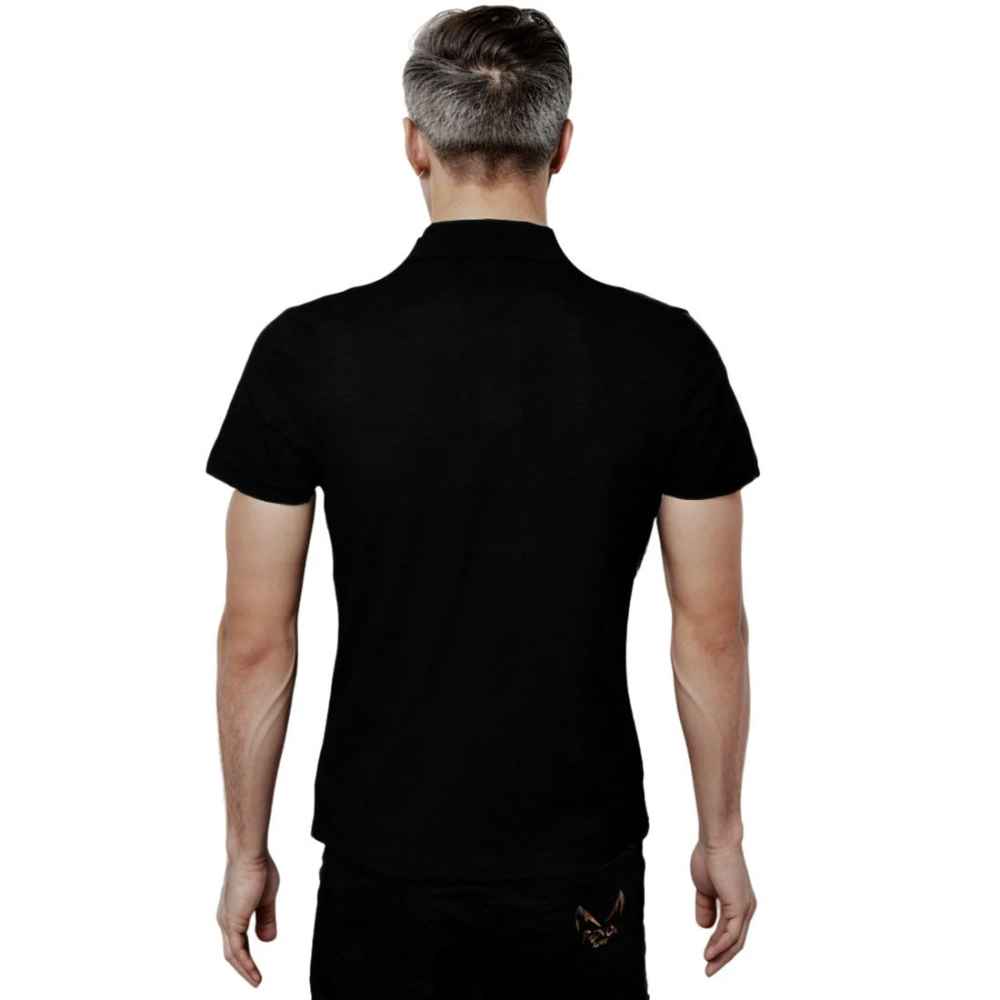 Zegna Black Premium Quality Short Sleeve T-shirt-1