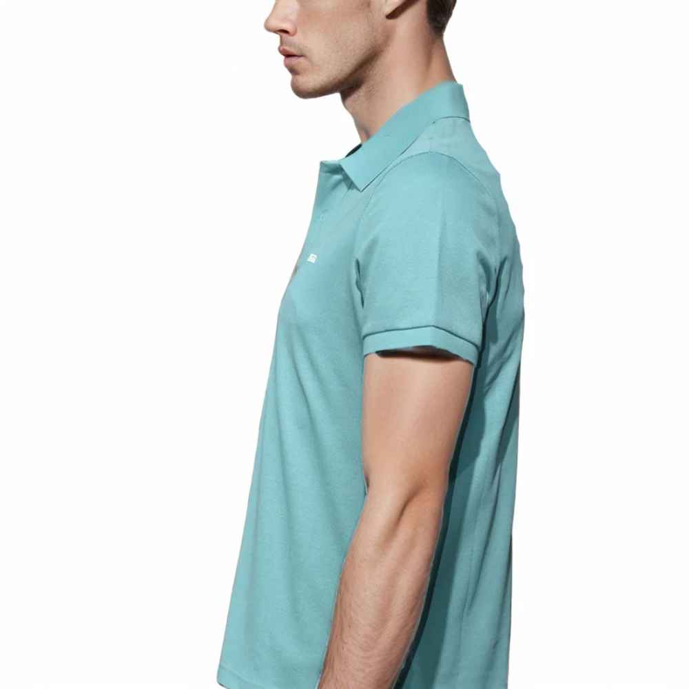 Zegna Light Blue Premium Quality Short Sleeve T-shirt-3