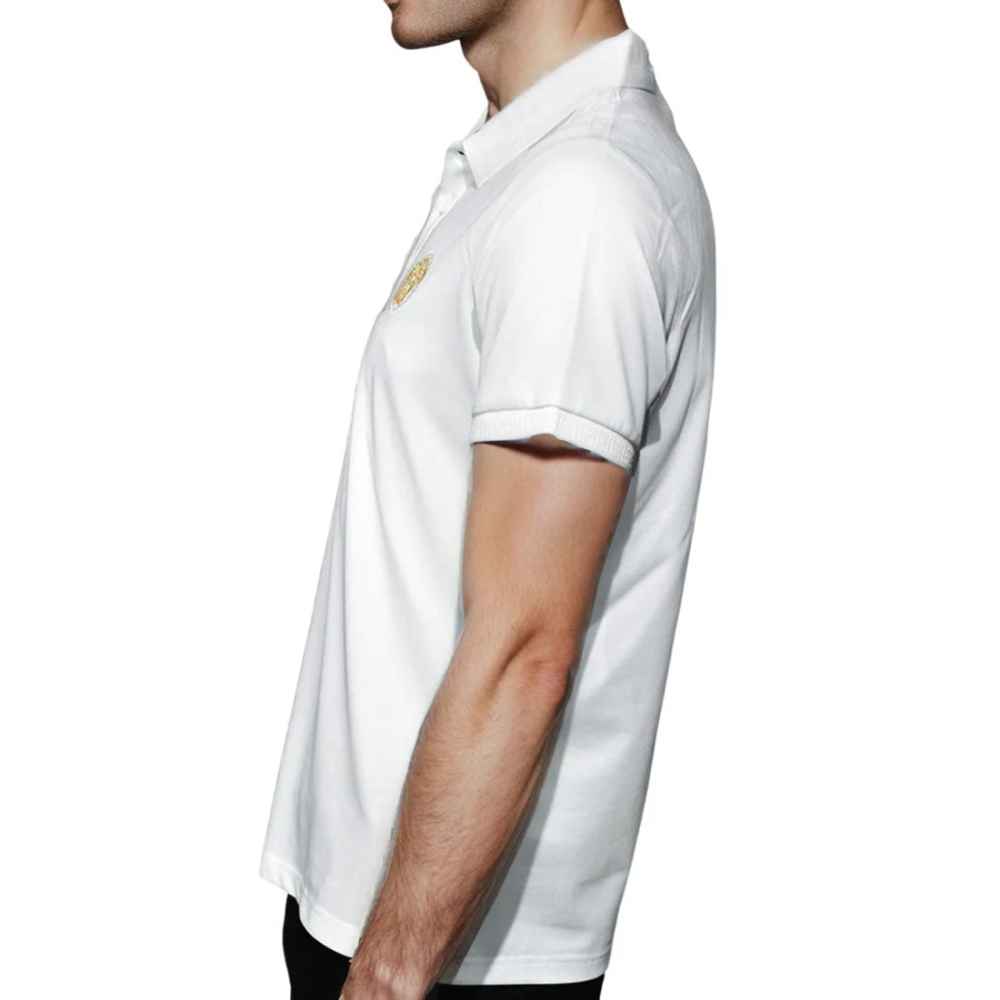 Versace White Premium Quality Polo T-shirt-3