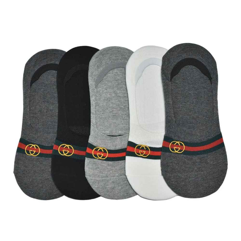 Gucci Embroidery logo Premium No Show Socks-thumb-0