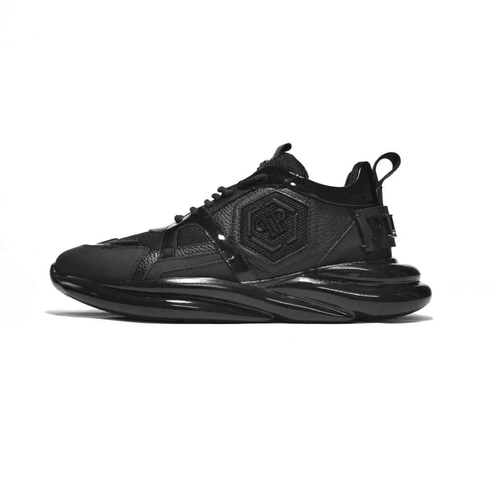 Philipp Plein Black Premium Quality Sneakers-thumb-0