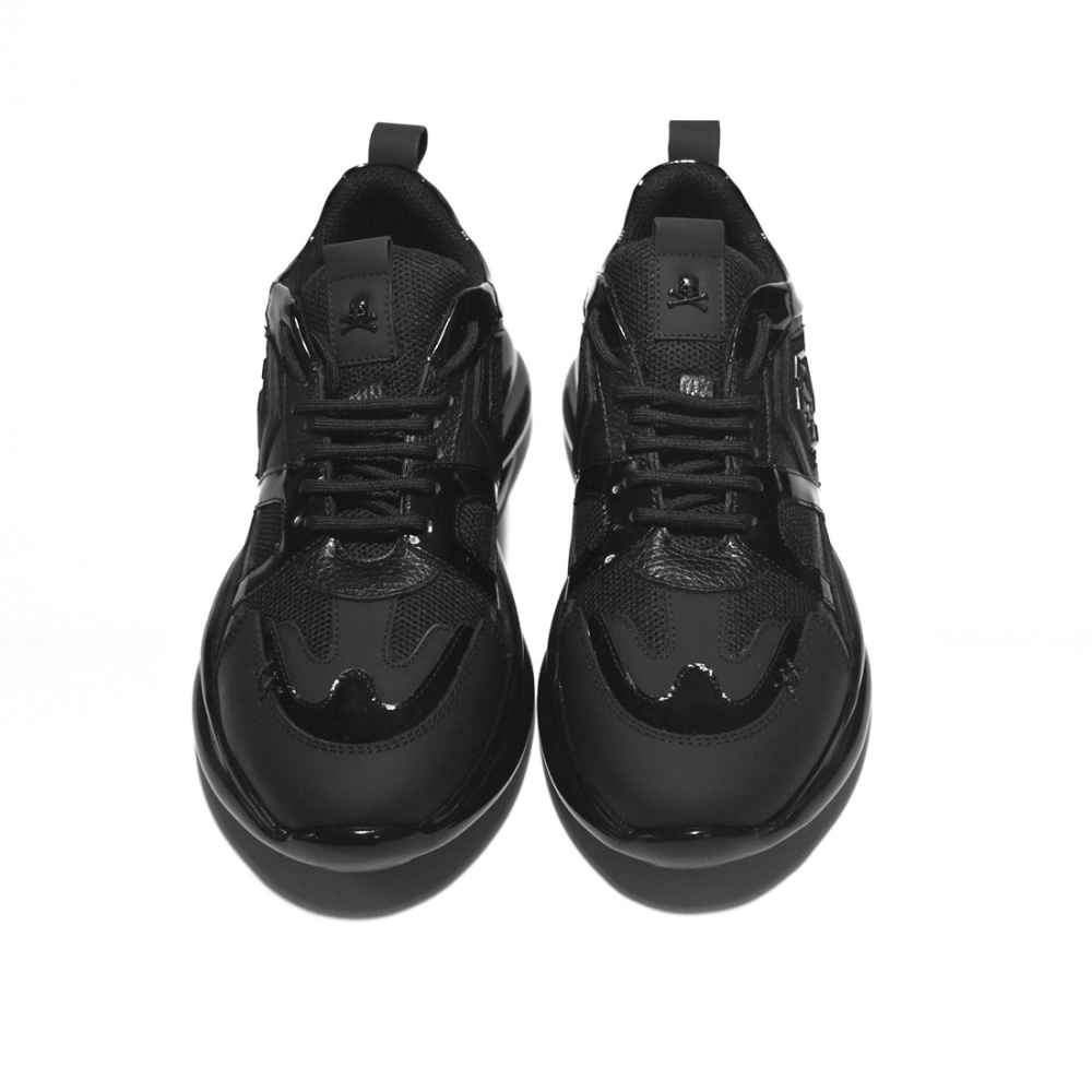 Philipp Plein Black Premium Quality Sneakers-thumb-3