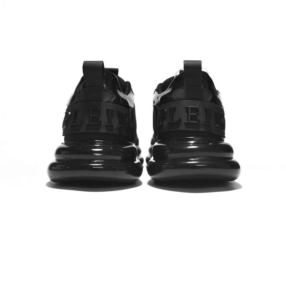 Philipp Plein Black Premium Quality Sneakers-thumb-4