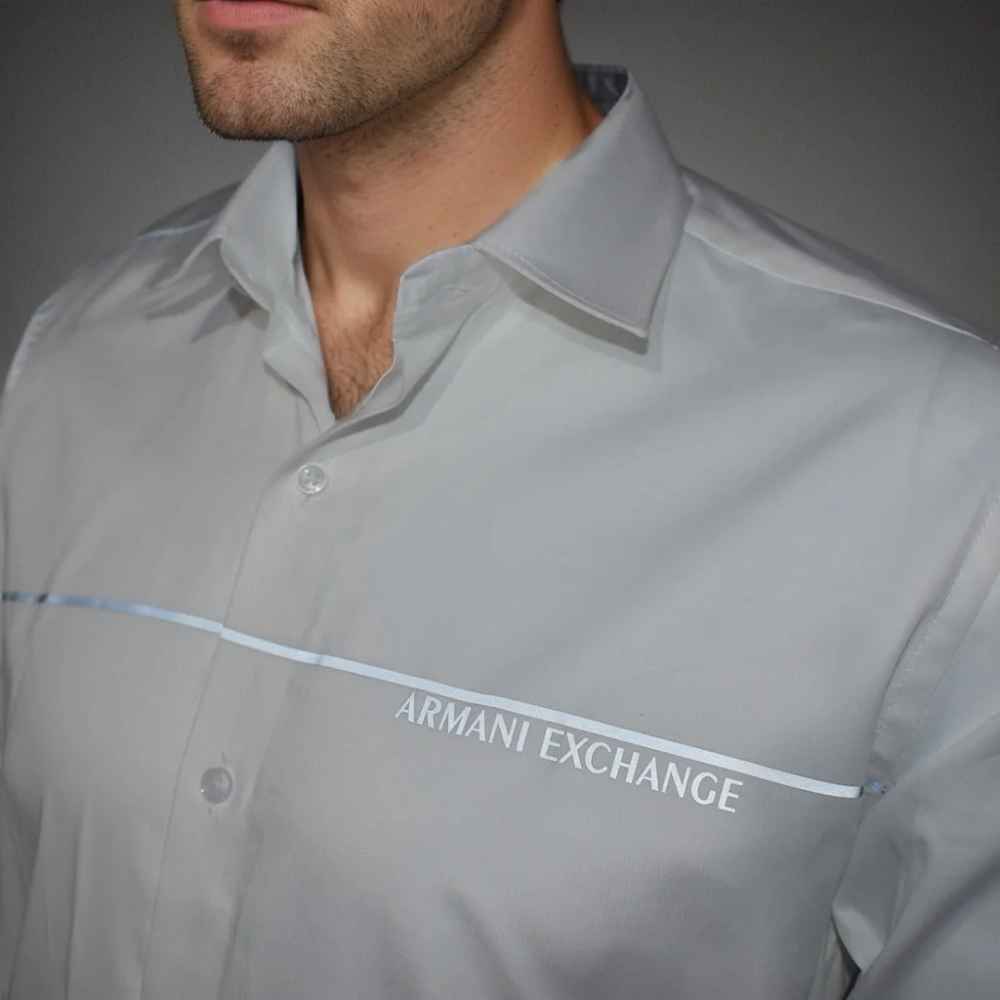 Armani Exchange White Premium Quality Shirt-2