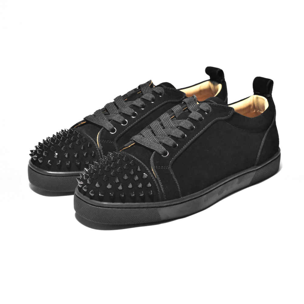 Christian Louboutin Spike Black Premium Sneakers-2