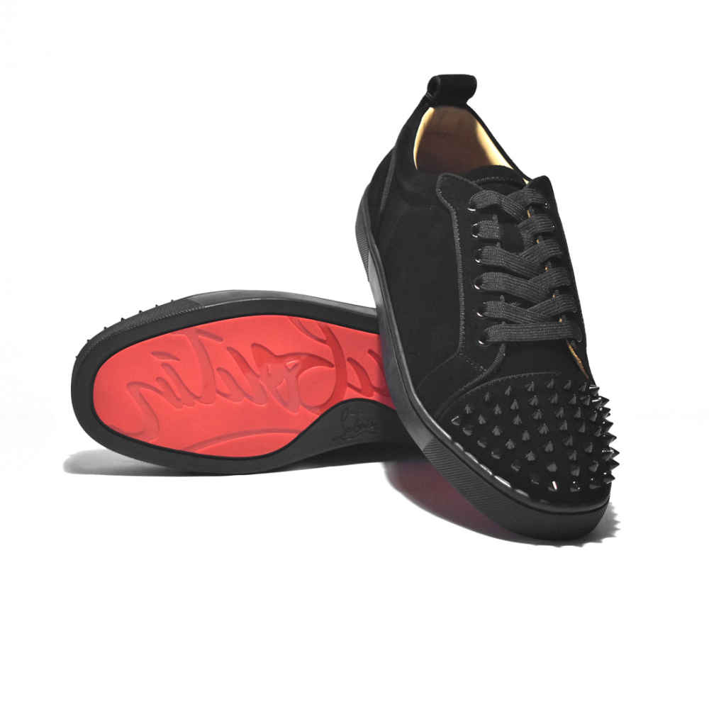 Christian Louboutin Spike Black Premium Sneakers-5