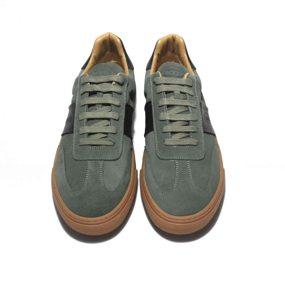TOD'S Green Premium Quality Sneakers-3