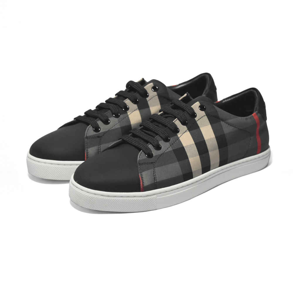 Burberry Brown Vintage Check Premium Sneakers-2