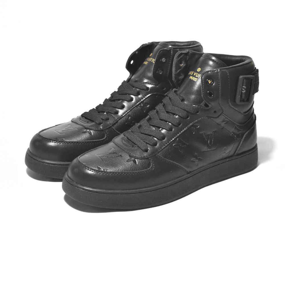 Louis Vuitton Black Premium Quality Sneakers-2