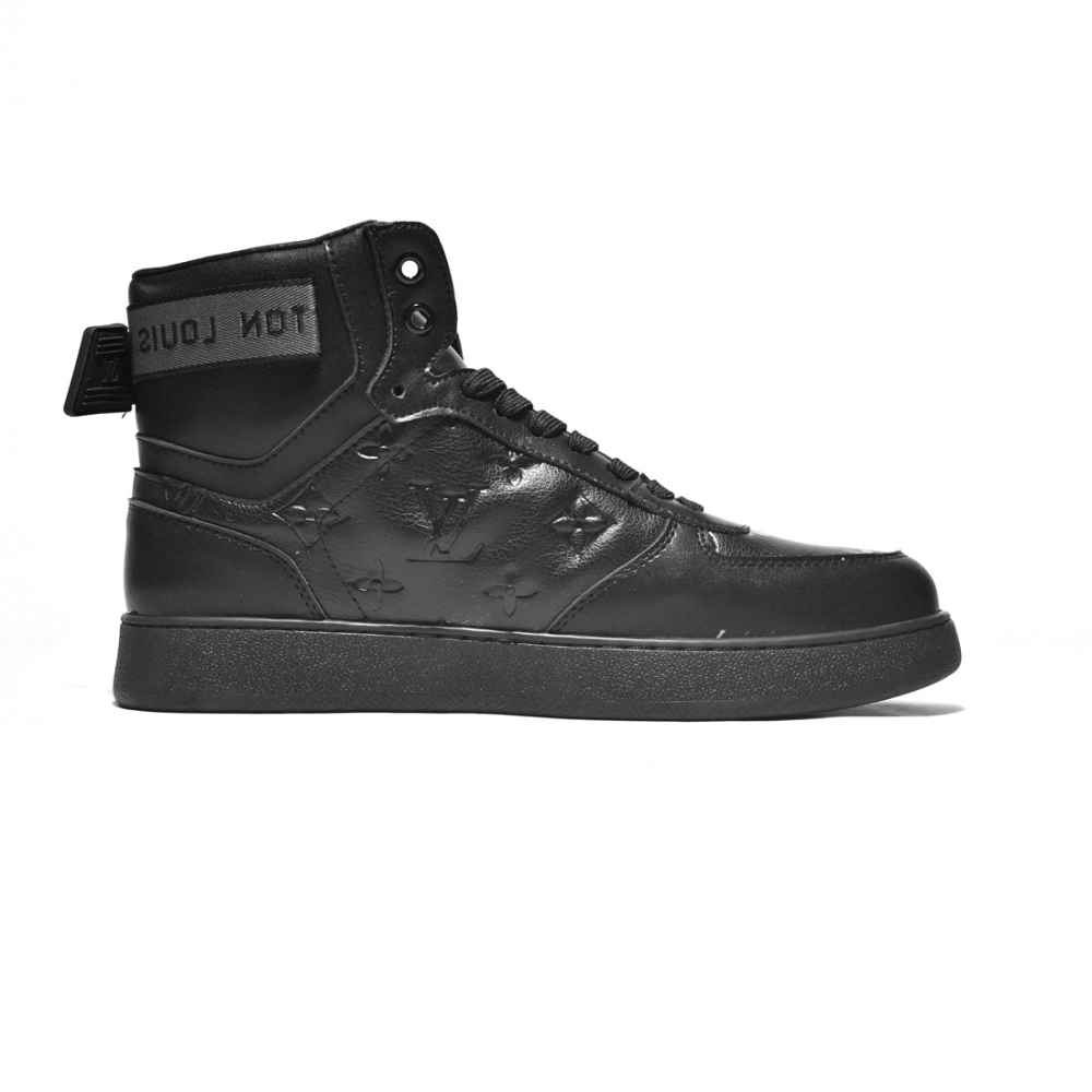 Louis Vuitton Black Premium Quality Sneakers-1