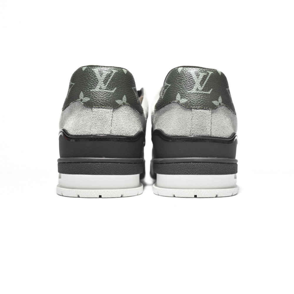 Louis Vuitton Green Premium Quality Sneakers-thumb-4
