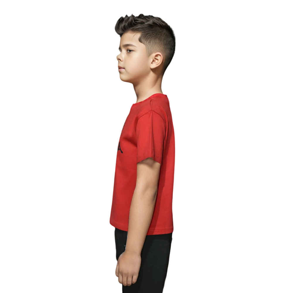 Prada Bunny Print Red Premium Kids T-shirt-2