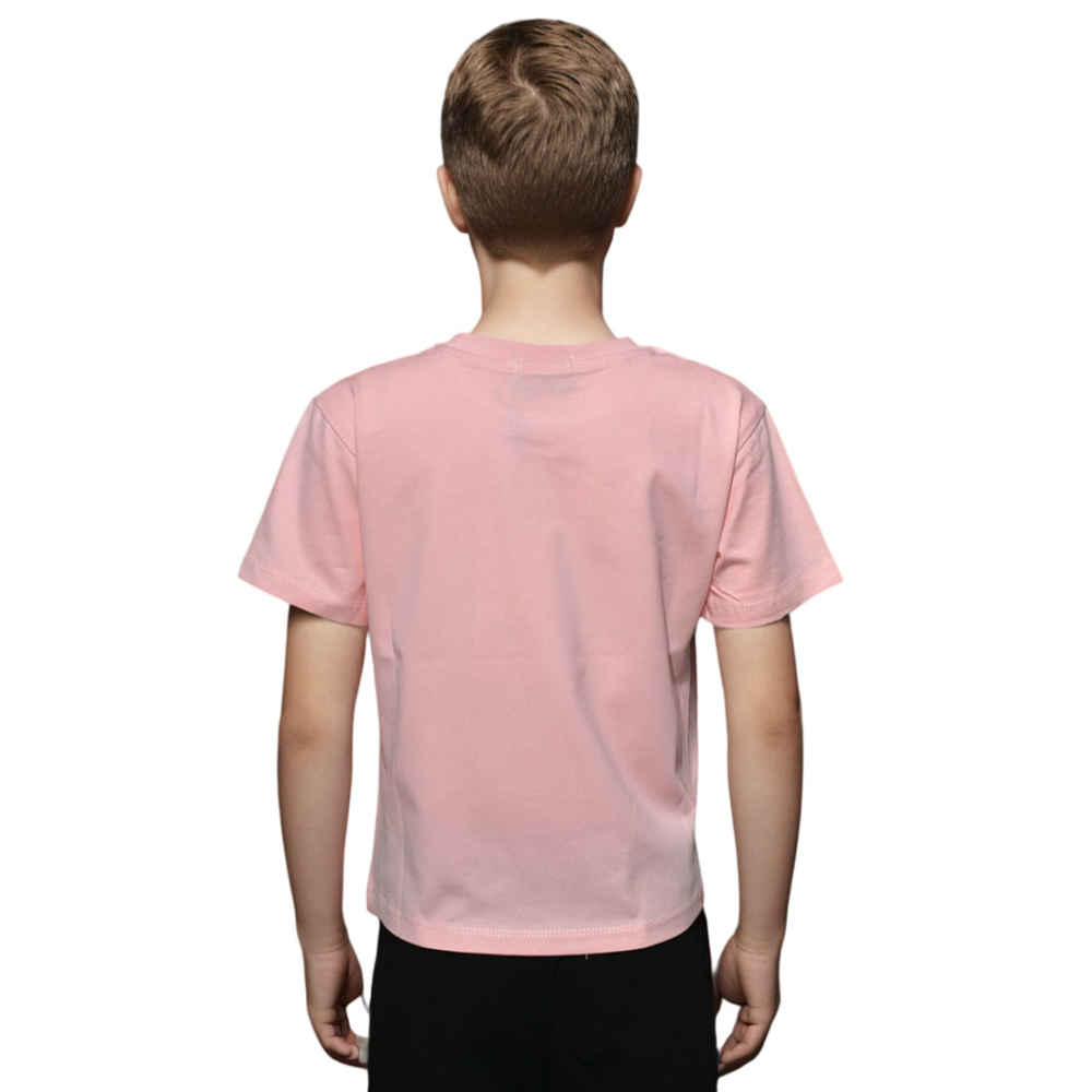 Burberry Animal Kingdom Print Pink Kids T-shirt-1